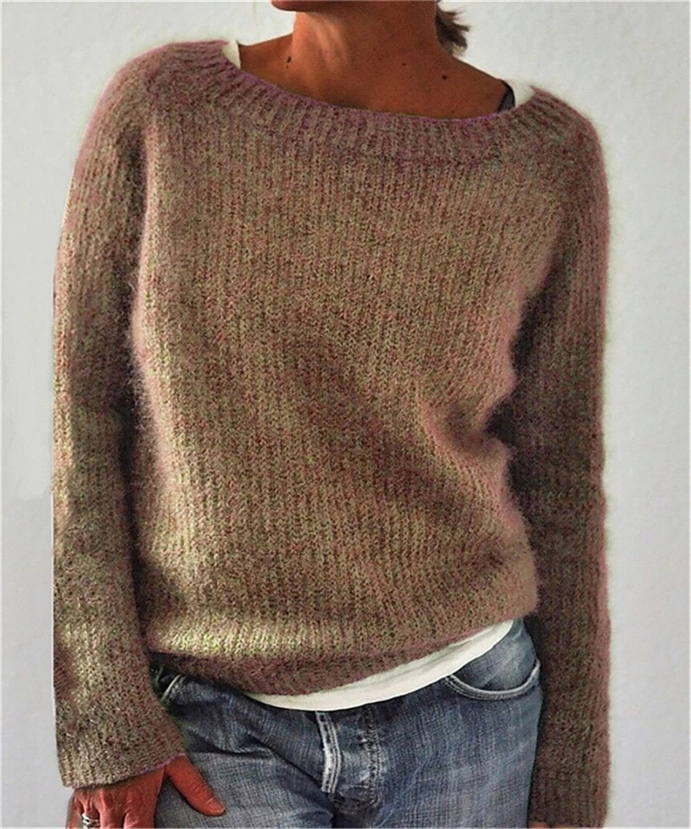 Color Knitted Sweaters