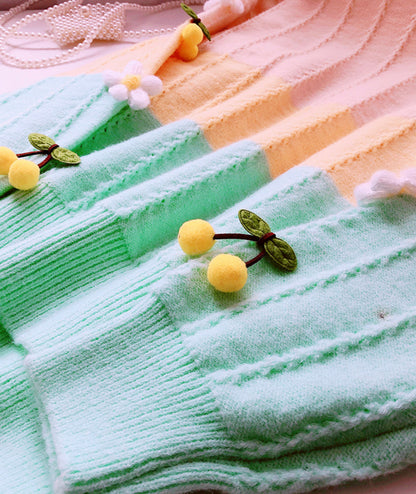 Flowers Long Sleeve Sweater 083