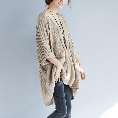 Autumn Knit Sweater Loose Pullover