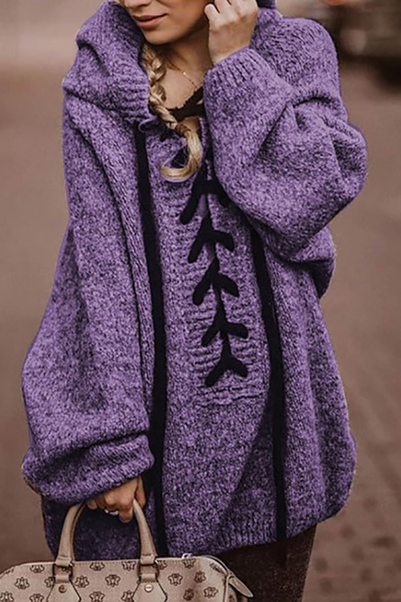 Warm Strapped Thick Knitted Sweater
