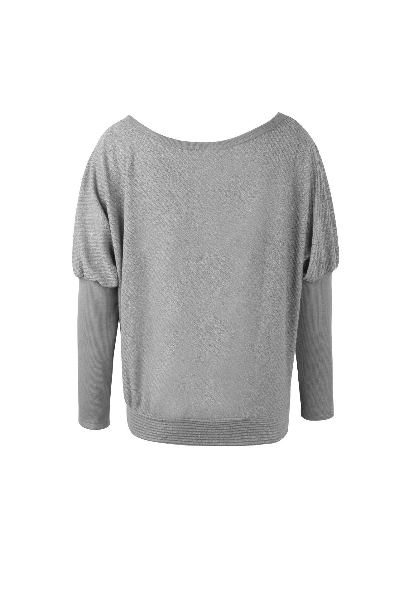 Color Drop Shoulder Sweater