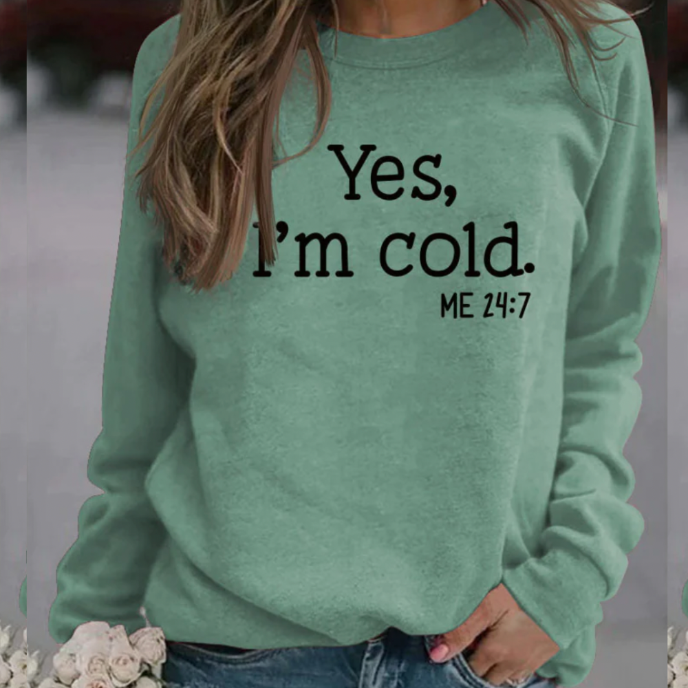 Gracefully Designed Sweater