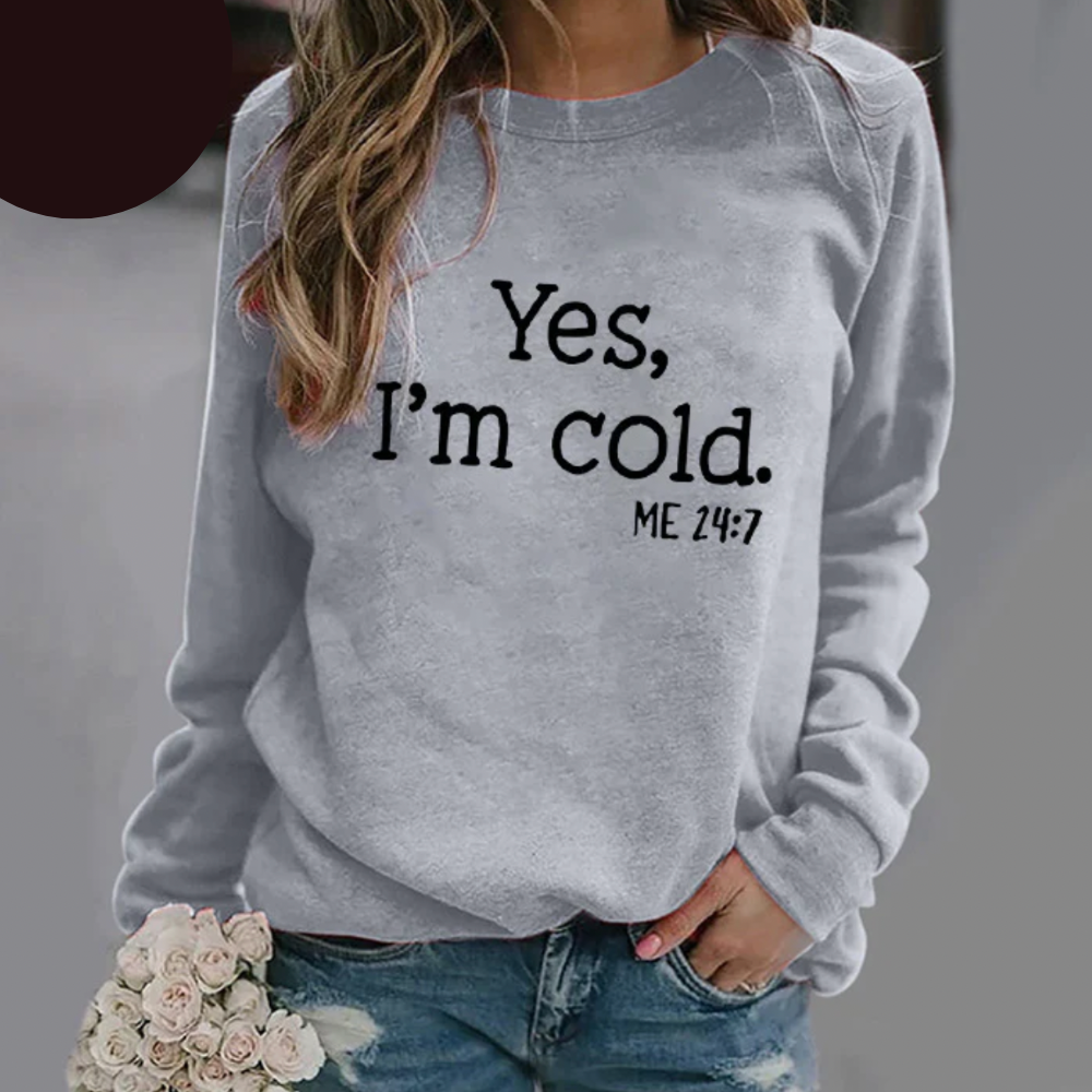 Gracefully Designed Sweater