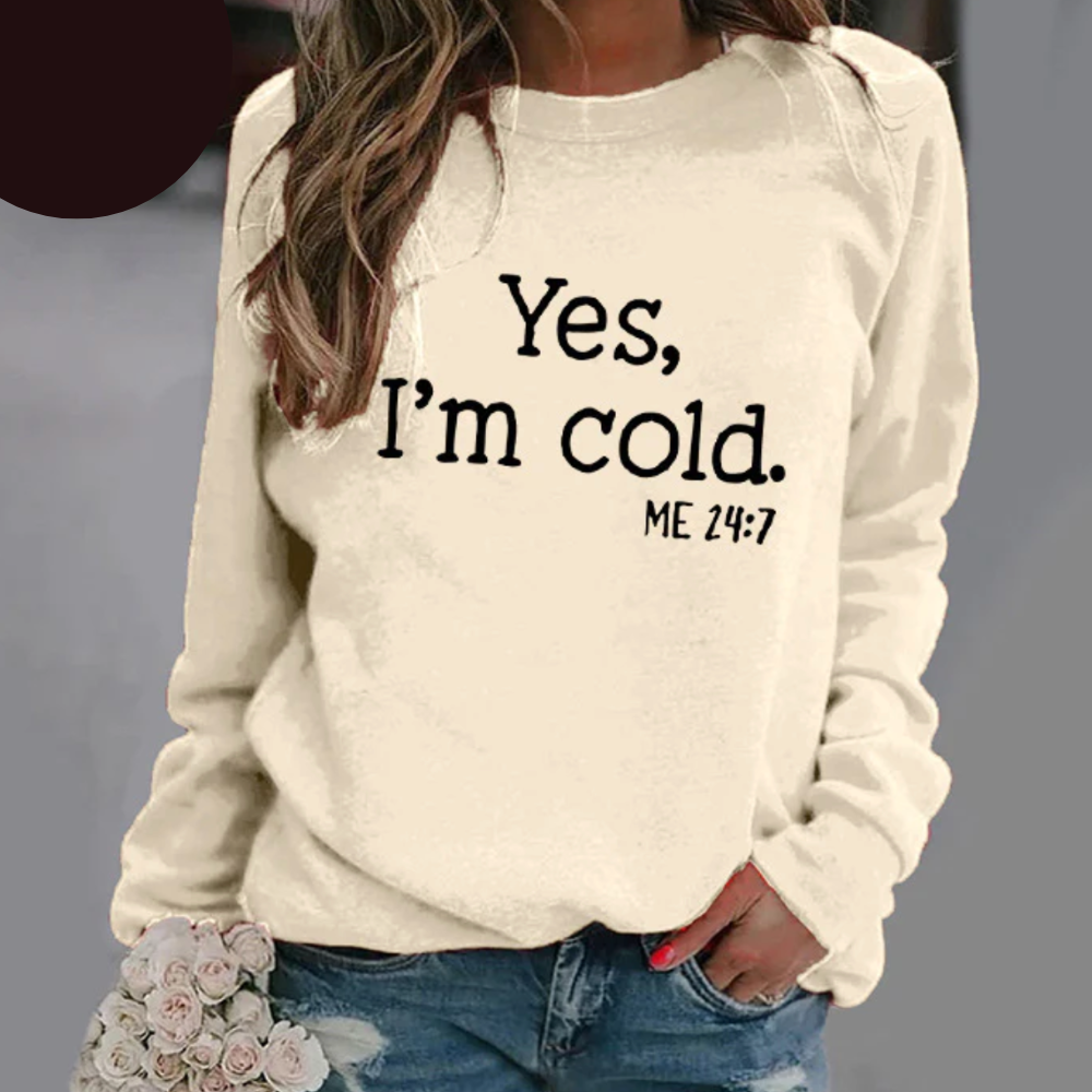 Gracefully Designed Sweater