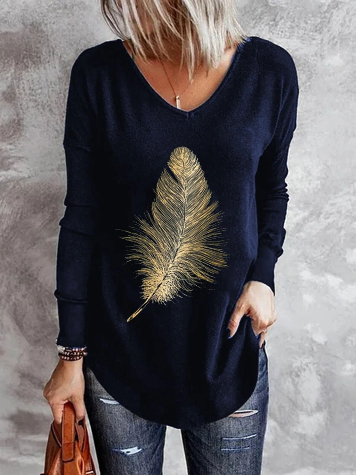 Gracefully Designed Sweater