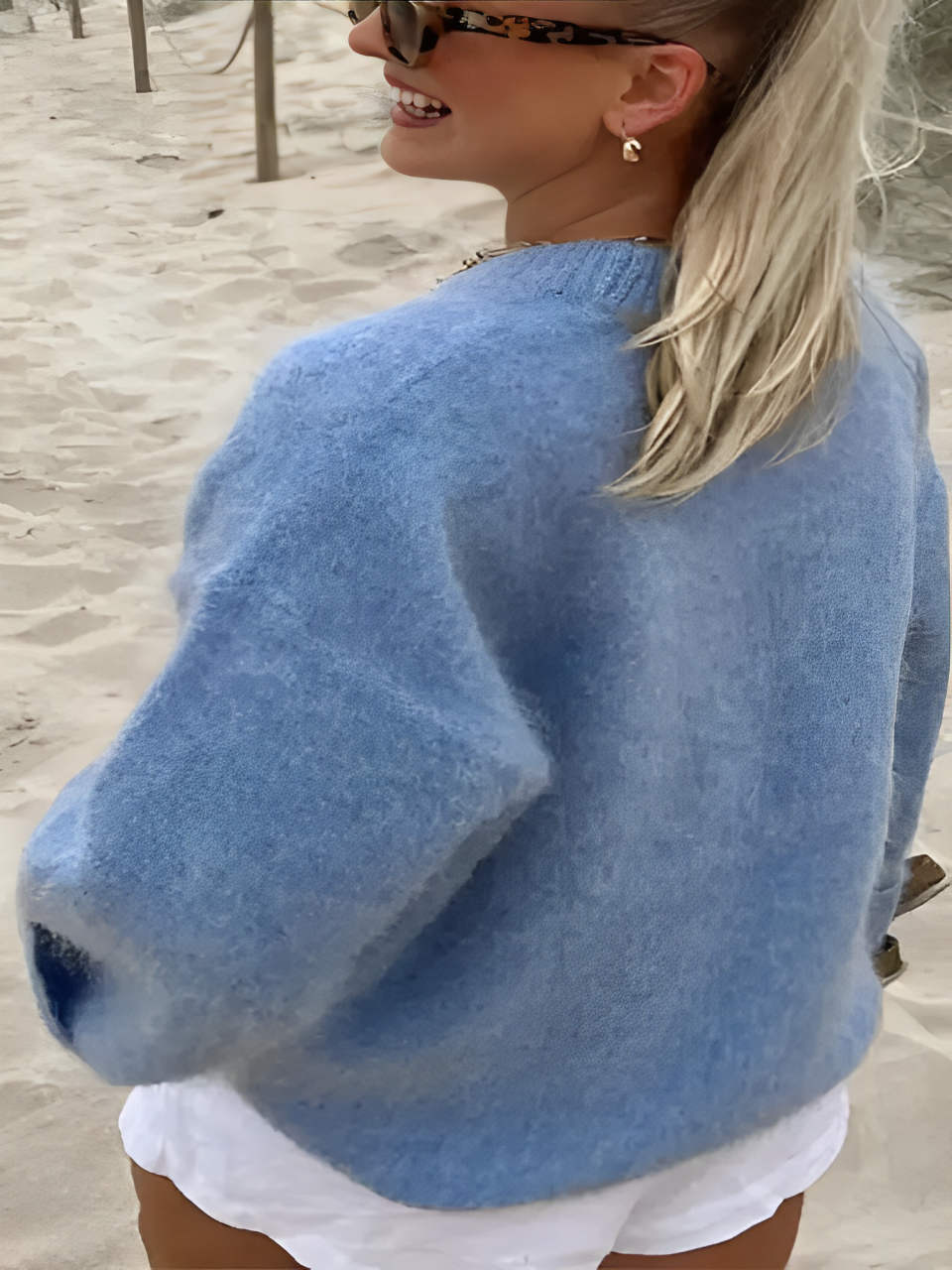 Gracefully Designed Sweater