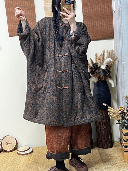 Winter Linen Padded Jacket