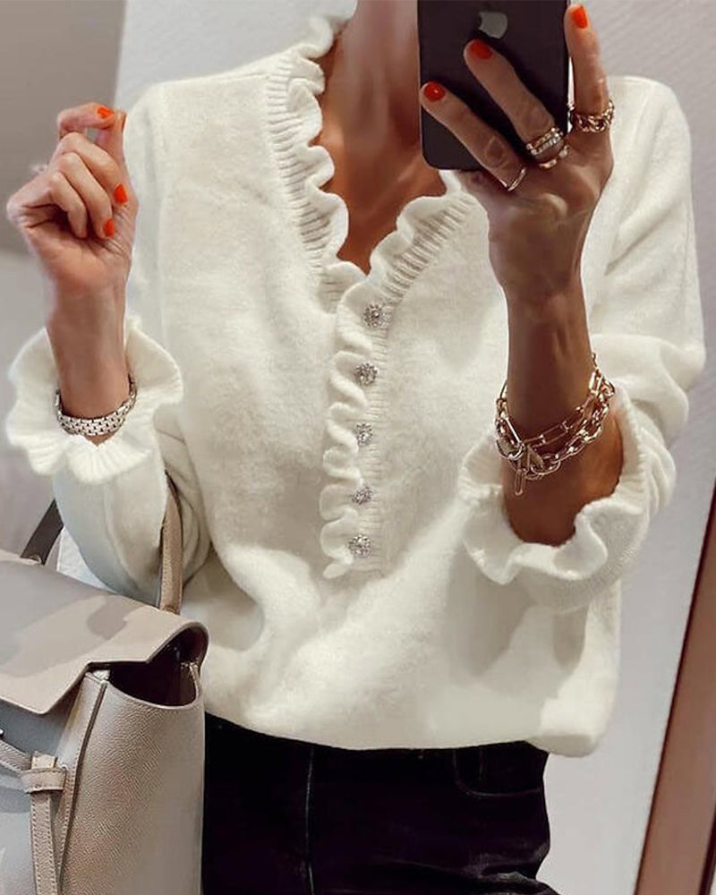 Gracefully Designed Sweater