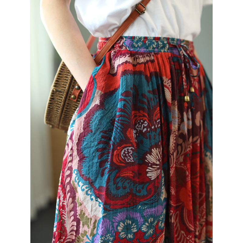 Cozy Loose Lyocell Skirt