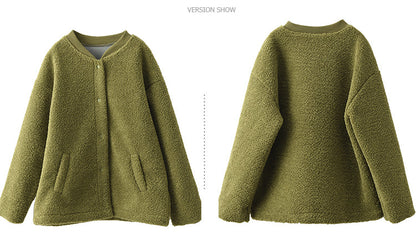 Retro Soft Lamb Wool Coat