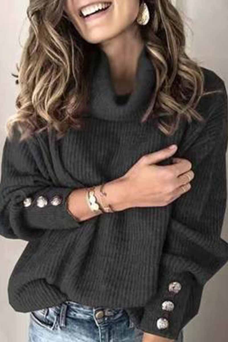 Turtleneck Knitted Sweater