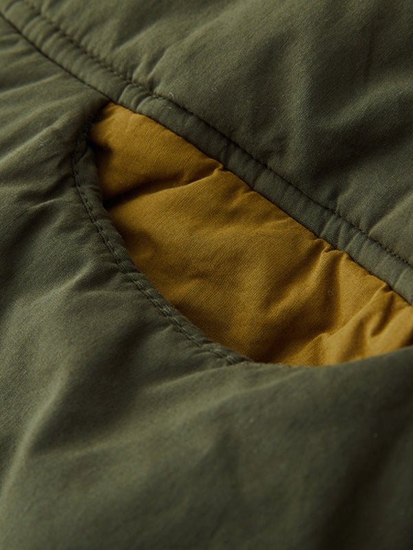 100% Natural Fabric Winter Warm Fleece Lined Pure Color Coat in One-size
