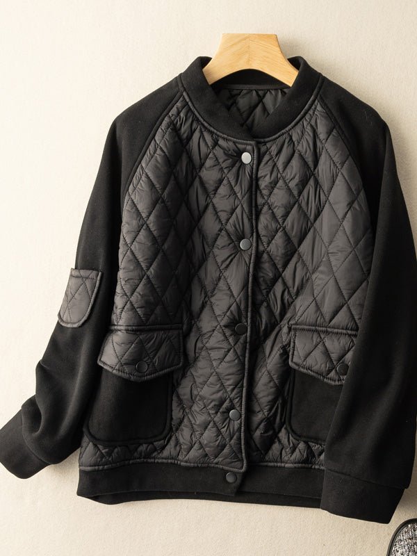 Classic Plaid Loose Versatile Coat With Pockets
