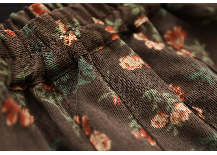 Corduroy Skirt