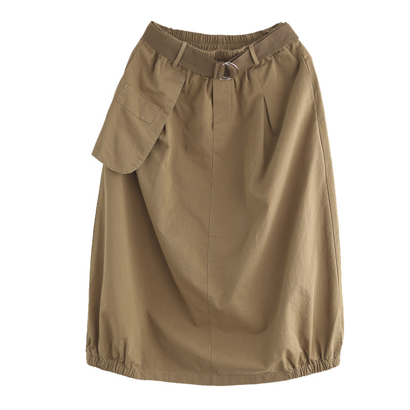 Cozy Cotton Loose Skirt