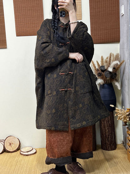 Winter Linen Padded Jacket