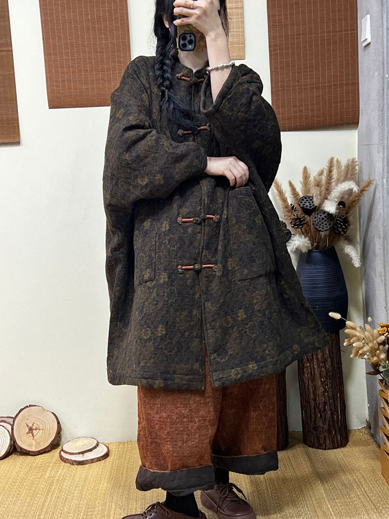 Winter Linen Padded Jacket