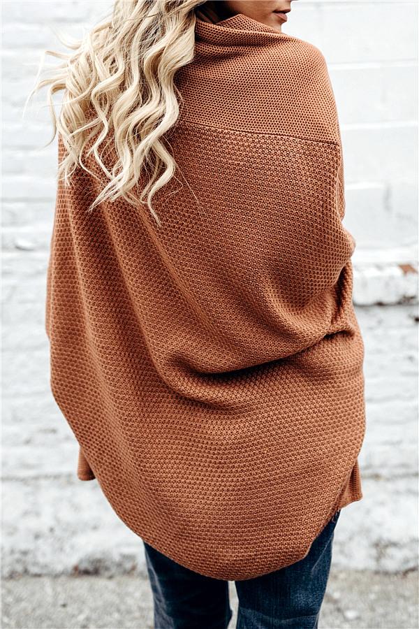Colbie Dolman Cardigan - Red