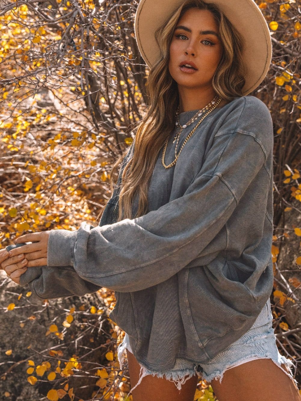 Gracefully Designed Sweater