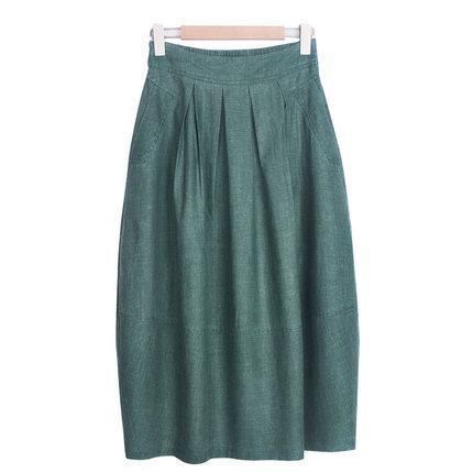 Cozy Linen Flower Skirt