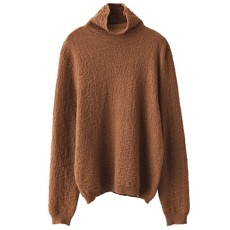 Jacquard Turtleneck Sweater