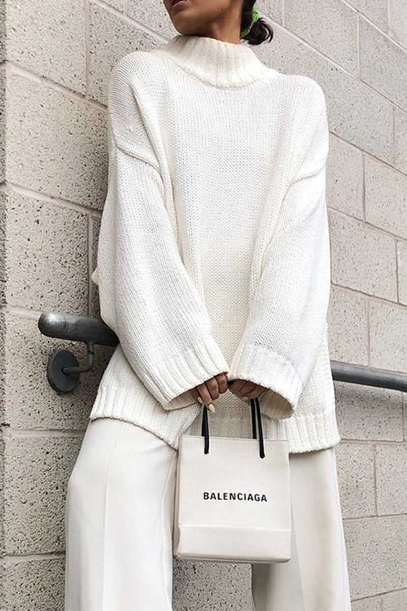Color Turtleneck Sweaters
