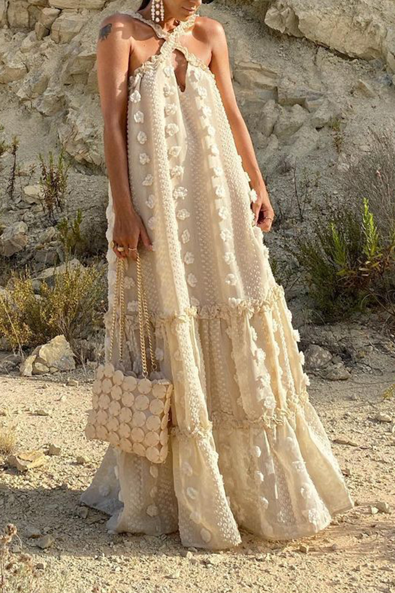 Halter Cake Dresses(6 Colors)