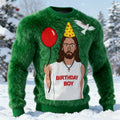 Comstylish Men's Jesus Ugly Christmas Sweater