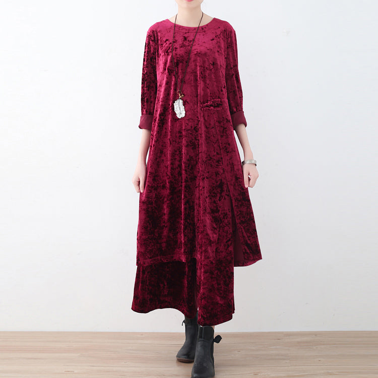 Corduroy Tops and Wide Leg Pants