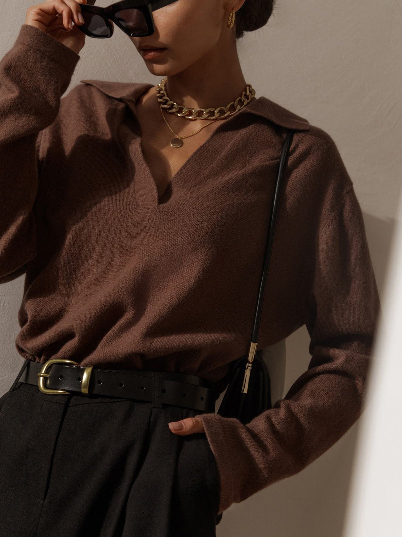Gracefully Designed Sweater