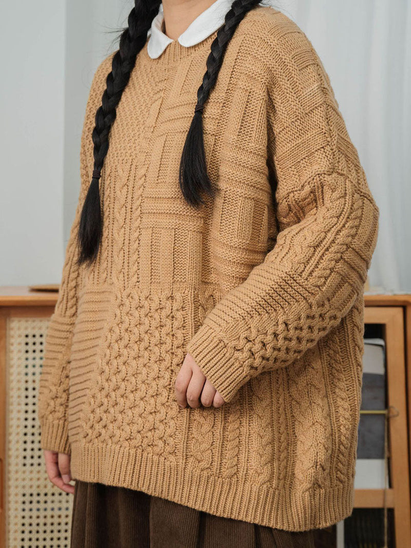 Winter Sweet Knitted Loose Sweater