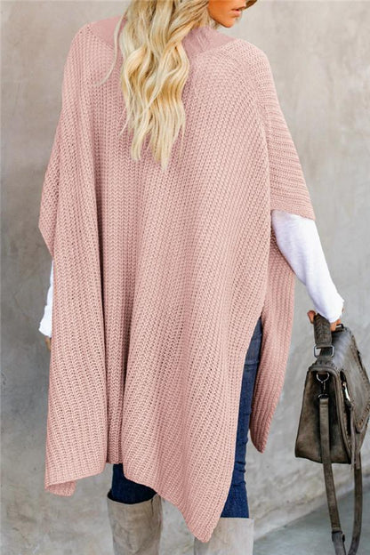 Color Shawl Sweater