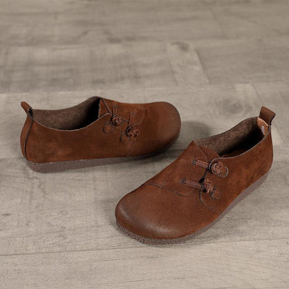 Grey Flat Feet Shoes Splicing Flat Shoes for