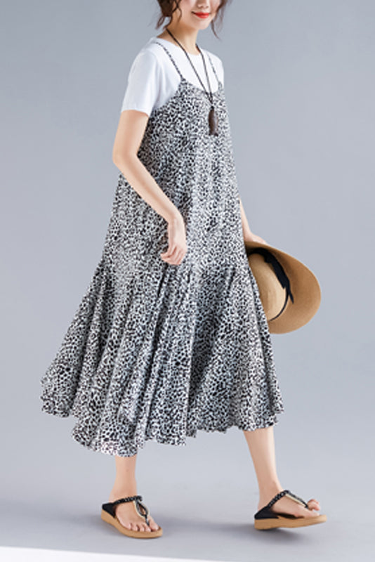 Beach Black Dress Stylish Work Outfits Spaghetti Strap Robes Summer Dress