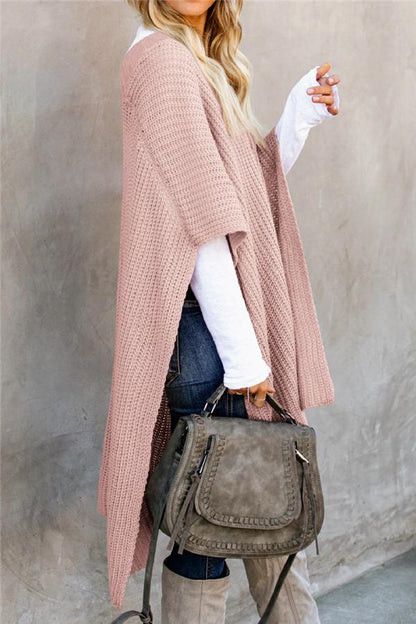 Color Shawl Sweater