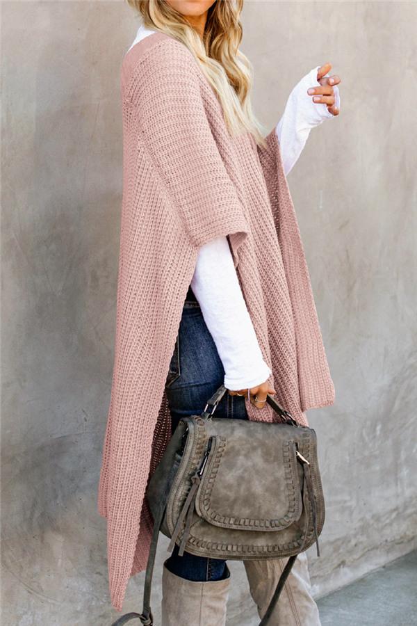 Color Shawl Sweater