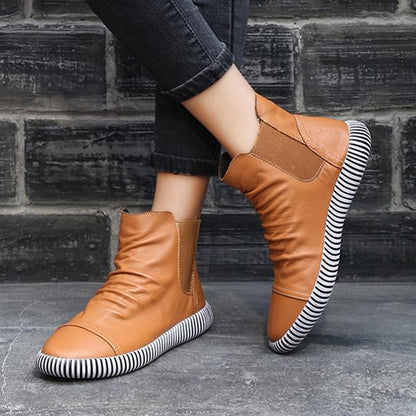 Leather Chelsea Boots
