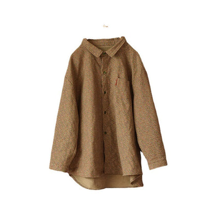 Retro Cotton Autumn Blouse