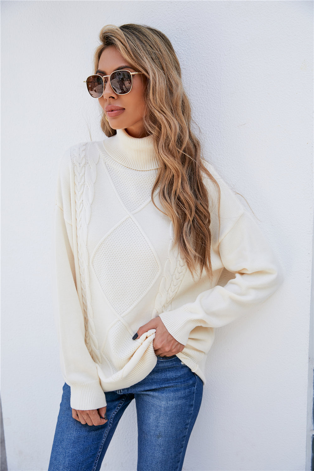 Twist Knitted Sweater