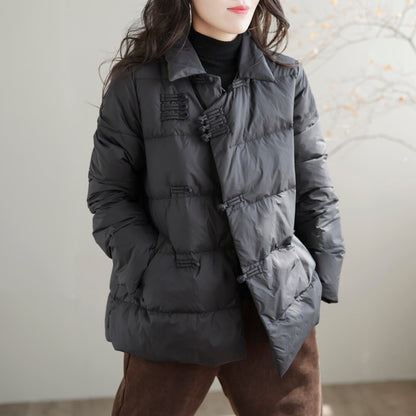Winter Retro Loose Down Coat