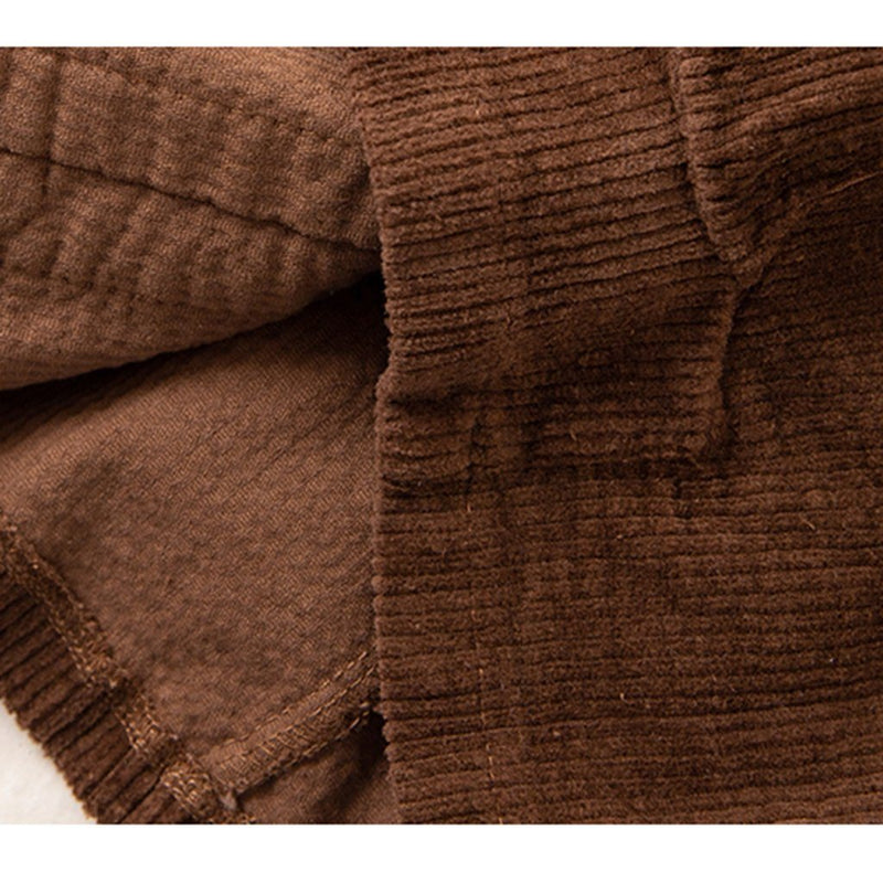 Retro Mid-length Corduroy Skirt