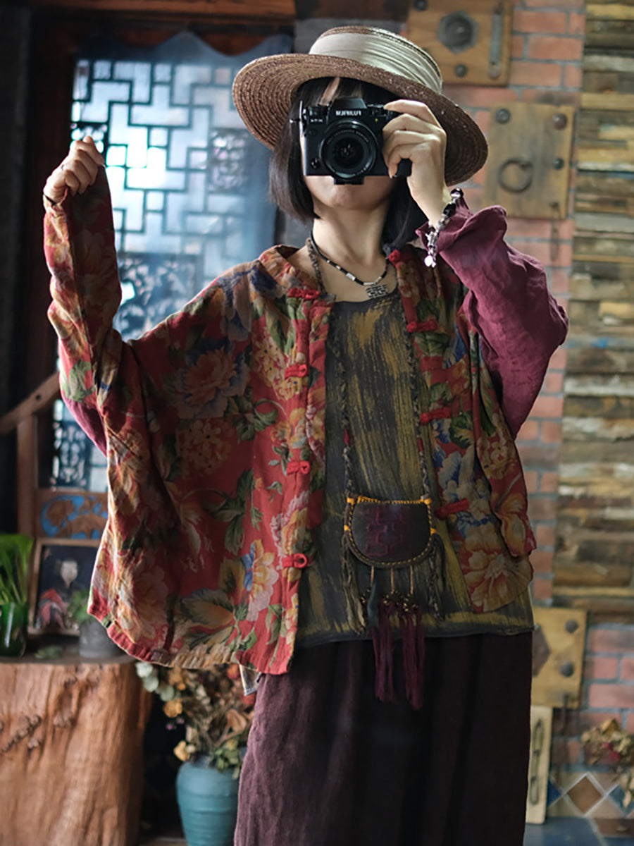 Colorblock Loose Shirt