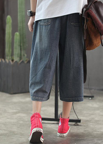 Patchwork Burr Spring Wide Leg Pants