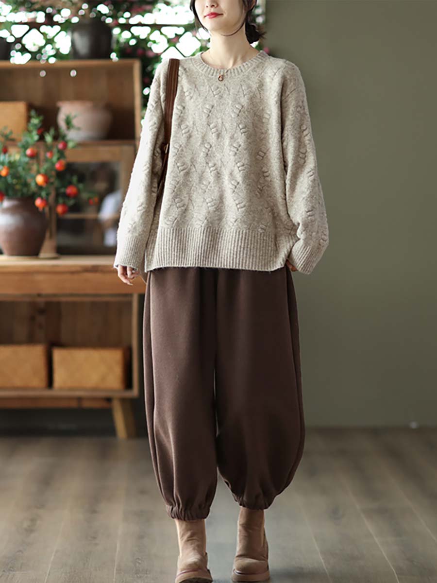 Winter Knitted Warm Loose Sweater