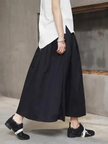 Simple Black Light Loose Dress