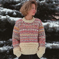 Women's Winter Fair Island Round Neck Sweater artswardrobe