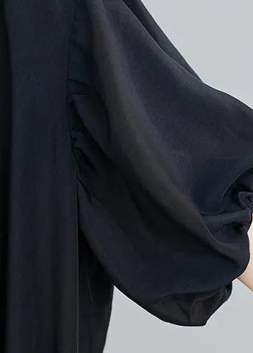 Diy O Neck Asymmetric Summer Dress for Black Dress