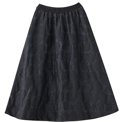Loose Stitching Design Skirt