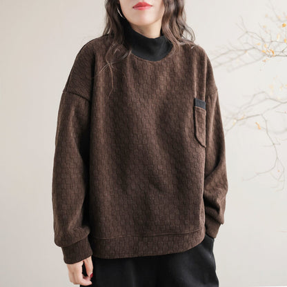 Retro Loose Winter Cotton Sweater