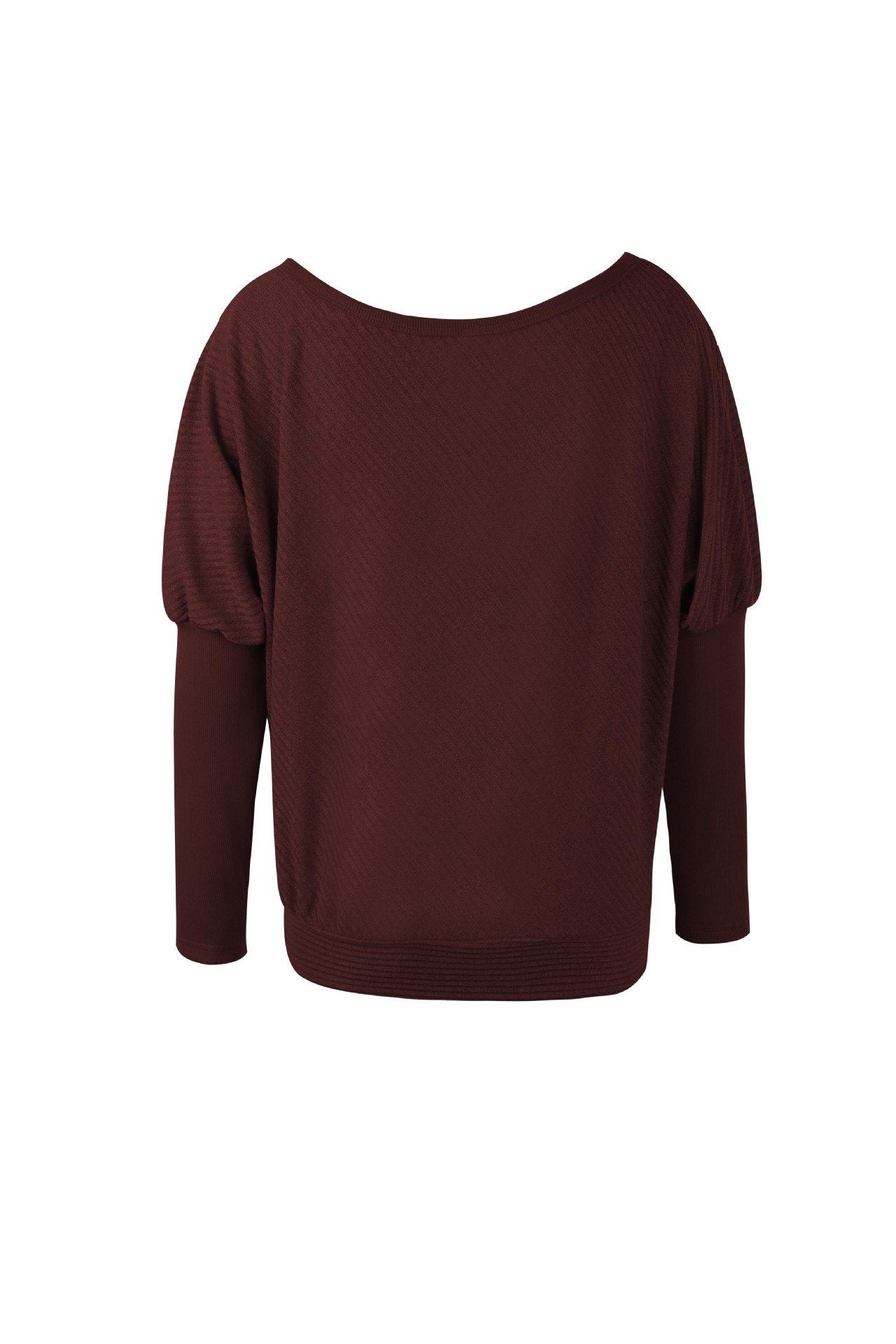 Color Drop Shoulder Sweater